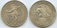 Mexiko 25 Pesos GS111 - Olympiade Mexico Adler & Schlange -