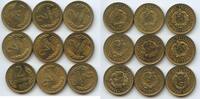 Bulgarien 2 Stotinki Lot - 9 Stück GS918 - Bulgarien Wholesale Lot - People's Republic of Bulgaria -
