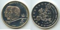 Belgien Königreich 5 Ecu Silber G4471 - E U R O - 40th Anniversary - Treaty of Rome - Belgium -