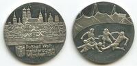 Deutschland Bundesrepublik Bayern GX1224 - München Fussball Weltmeisterschaft Deutschland WM 74 Silbermedaille 1974 Fast unzirkuiert, leicht angelauf