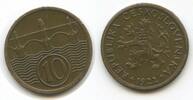 Tschechoslowakei 10 Haleru G0605 - Czechoslovakia -