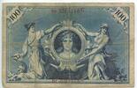 Deutsches Reich Kaiserreich 100 Mark GB106 - Banknote Reichsbanknote SEHR RAR -