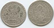 Brandenburg-Bayreuth 20 Kreuzer Silber G6908 - Friedrich Christian 1763-1769 -