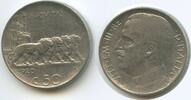 Italien Königreich 50 Centesimi G2905 - Löwen Victor Emmanuel III. 1900-1946 Italy -