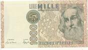 Italien 1000 Lire GB113 - Banknote Marco Polo Italia Italy -