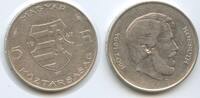 Ungarn Magyar Köztársaság 5 Forint Silber M#5907 - Kossuth 1802-1894 Hungary -