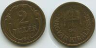 Ungarn 2 Filler G14731 - Miklós Horthy Hungary Magyar Királyság -