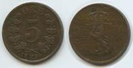 Norwegen 5 Öre (5 Øre) G2366 - Oscar II.1872-1905 Norge Norway -