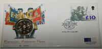 Großbritannien 5 Pounds GN087b - Numisbrief 40th anniversary of coronation of Queen Elizabeth II. -