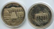 Deutschland Bundesrepublik Berlin Medaille GY248 - 1000 Jahre Potsdam Schloss Sanssouci -