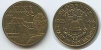 Österreich Niederösterreich Medaille Üperprägung auf 50 Groschen M501 - Schloss Gloggnitz 1926-1986 Stadt in den Bergen (auf 50 Gr.) -