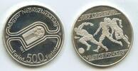 Ungarn 500 Forint Silber GS692 - Fussball WM 1982 World Football Championship Hungary Magyar -
