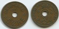 Färöer Inseln 5 Öre (5 Øre) G2831 - RAR Christian X. 1912-1947 Faeroe Islands -