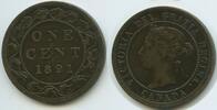 Kanada One Cent G6531 - RAR Queen Victoria 1837-1901 RAR Canada -