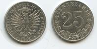 Italien Königreich 25 Centesimi G0943 - SEHR RAR Vittorio Emanuele III. Italy -