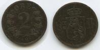 Norwegen 2 Öre (2 Øre) G2359 - Oscar II. 1872-1905 Norge Norway -