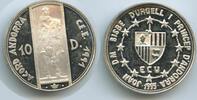 Andorra 10 Diners G0443 - ECU Costums Union 1991 -