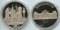 Deutschland Bundesrepublik Medaille GB1414 - Reichstag Stadt Berlin BRD -