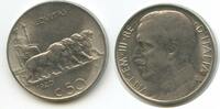 Italien Königreich 50 Centesimi G1925 - Löwen Victor Emmanuel III. 1900-1946 Italy -