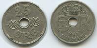 Färöer Inseln 25 Öre G2857 - RAR Faroe Islands Faeroe Christian X. 1912-1947 -