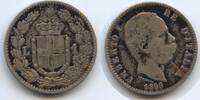 Italien Königreich 1 Lira Silber H0051 - Umberto I. 1878-1900 Italy Italia -
