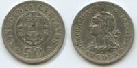 Angola Portugisisch 50 Centavos G15489 - Colony of the Portuguese Empire - Republica Portuguesa -