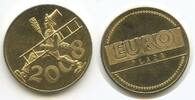 Österreich L2167 - Euro Plaza (Wien Meidling) Schornsteinfeger Kaminfeger Glücksbringer Glücksmünze Neujahrsmünze 2008 