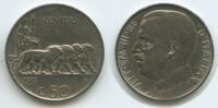 Italien 50 Centesimi G1982 - reeded edge - Vittorio Emanuele III. 1900-1946 Italy Rome -