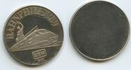 Deutschland Bundesrepublik Silbermedaille GY388 - Eisenbahn ICE - BSW Bahnphilex 89 -