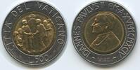 Vatikan Italien-Kirchenstaat 500 Lire G1657 - Papst Johannes Paul II. 1978-2005 - People meeting, Golgotha -