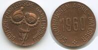 Deutschland Frankreich Medaille M380 - Deutsch-Französische Gartenschau Saarbrücken April-Oktober -