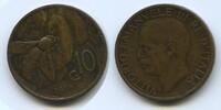 Italien 10 Centesimi G3574 - RARES JAHR - Victor Emmanuel III. 1900-1946 Italy Italia -