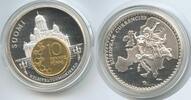 Finnland Medaille mit Inlay 10 Penniä GY783 - Helsinki Tuomiokirkko Suomi Finland -