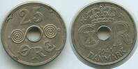 Färöer Inseln 25 Öre (25 Øre) G8318 - SEHR RAR Christian X. 1912-1947 Faeroe Islands -