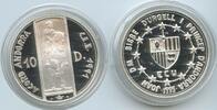 Andorra 10 Diners Silber G0449 - 1995 ECU Costums Union Silber -