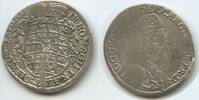 Brandenburg-Bayreuth 1 Groschen (1/24 Taler) Silber G14108 - SEHR RAR Georg Friedrich Karl 1726-1735 -