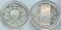 Andorra 10 Diners Silber G0457 - ECU Roman Berenguer III. 1991 Silber -