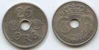 Färöer Inseln 25 Öre G2858 - RAR Faroe Islands Faeroe Christian X. 1912-1947 -