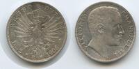 Italien Königreich 2 Lire Silber G0908 - SEHR RAR Jahr Vittorio Emanuele III. 1900-1946 Italy -