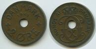 Färöer Inseln 2 Öre (2 Øre) G8313 - RAR Christian X. 1912-1947 Faeroe Islands -