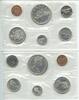Kanada Offizieller Kursmünzensatz mit Silber GN447 - Kanu - Original Coin Mint Set KMS Canada -