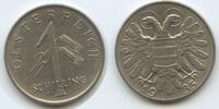 Österreich 1 Schilling G12051 - RARES JAHR Austria Scarce Year 1.Republic -