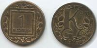 Österreich Kaiserreich 1 Heller Kriegsnotgeld Token Coinage G8191 - Kriegsgefangenlager Marchtrenk KGL Prisoner of War Camp Austria -