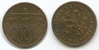 Tschechoslowakei 10 Haleru (10 Haléřů) G0548 - Czechoslovakia -