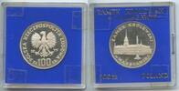 Polen Volksrepublik 100 Zlotych (100 Zloty) Silber GS99 - Polen 1975 Zamek Krolewski Warschau Poland Polska -