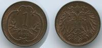 Österreich Kaiserreich 1 Heller G4132 - Franz Joseph I. 1848-1916 Austria -