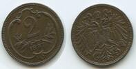 Österreich Kaiserreich 2 Heller G3975 - Franz Joseph I. 1848-1916 Austria -