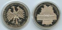 Deutschland Medaille PA157 - Parlament Berlin - Deutschland einig Vaterland -