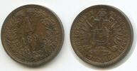 Österreich Kaiserreich 1 Kreuzer G9850 - Franz Joseph I. 1848-1916 Austria -