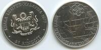 25 Ringgit Silber 1977 Malaysia G2081 - 9th South East Asian Games Unzirkuiert, leichte Patina